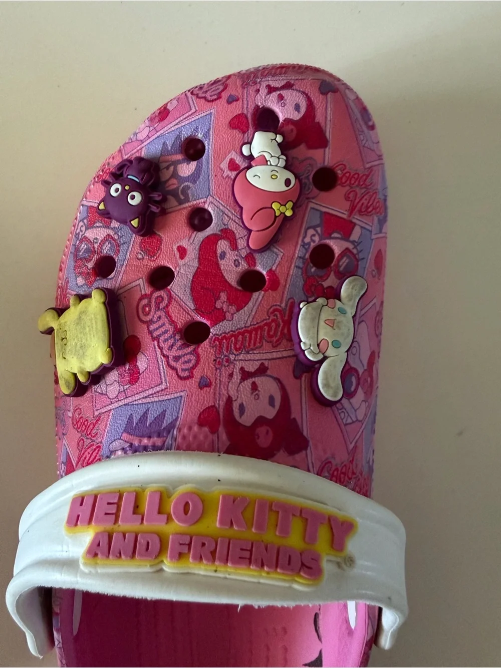 CROCS Hot Pink Kids' Slip-On Clog